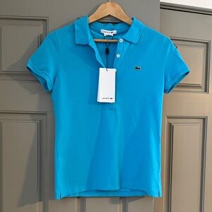 Lacoste Turquoise Polo Shirt